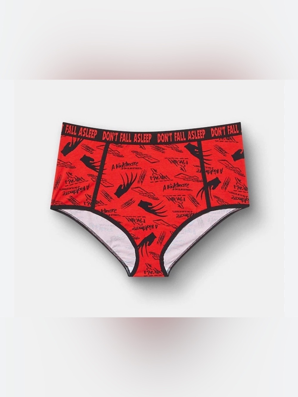 NWT Torrid Nightmare on Elm Street cotton mid rise brief panty size 6X